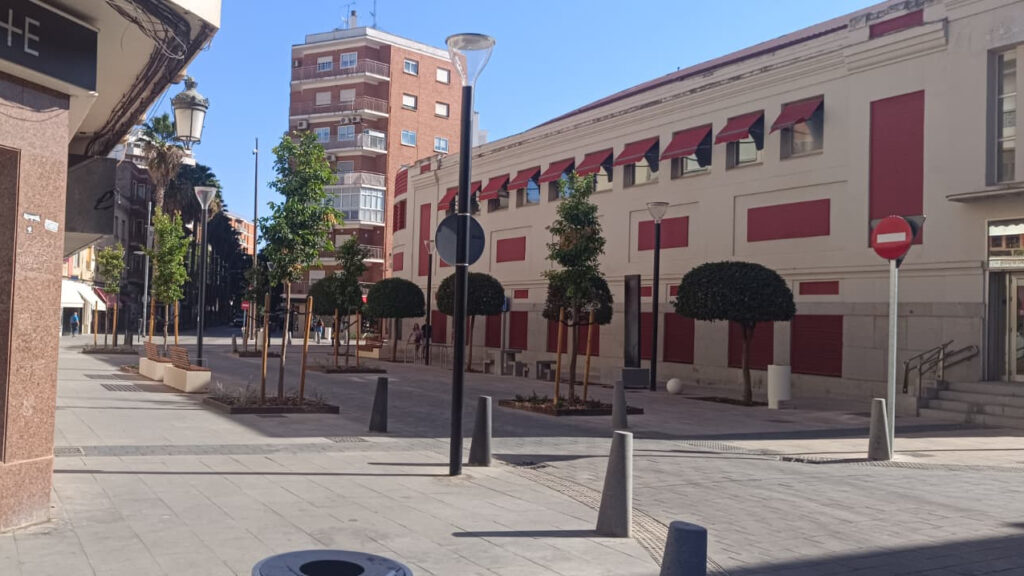 Peatonalizaciones realizadas en el centro de la capital manchega / #Tintamanchega