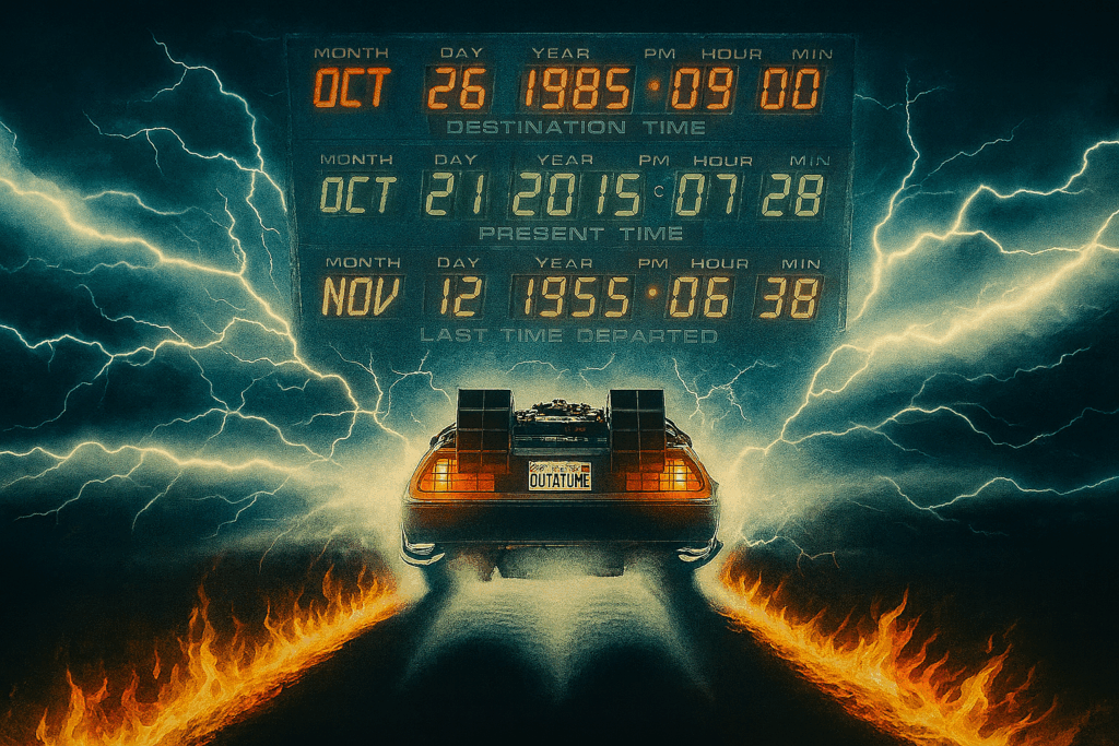 21 de Octubre, día en que se conmemora la saga Regreso al Futuro / #Tintamanchega