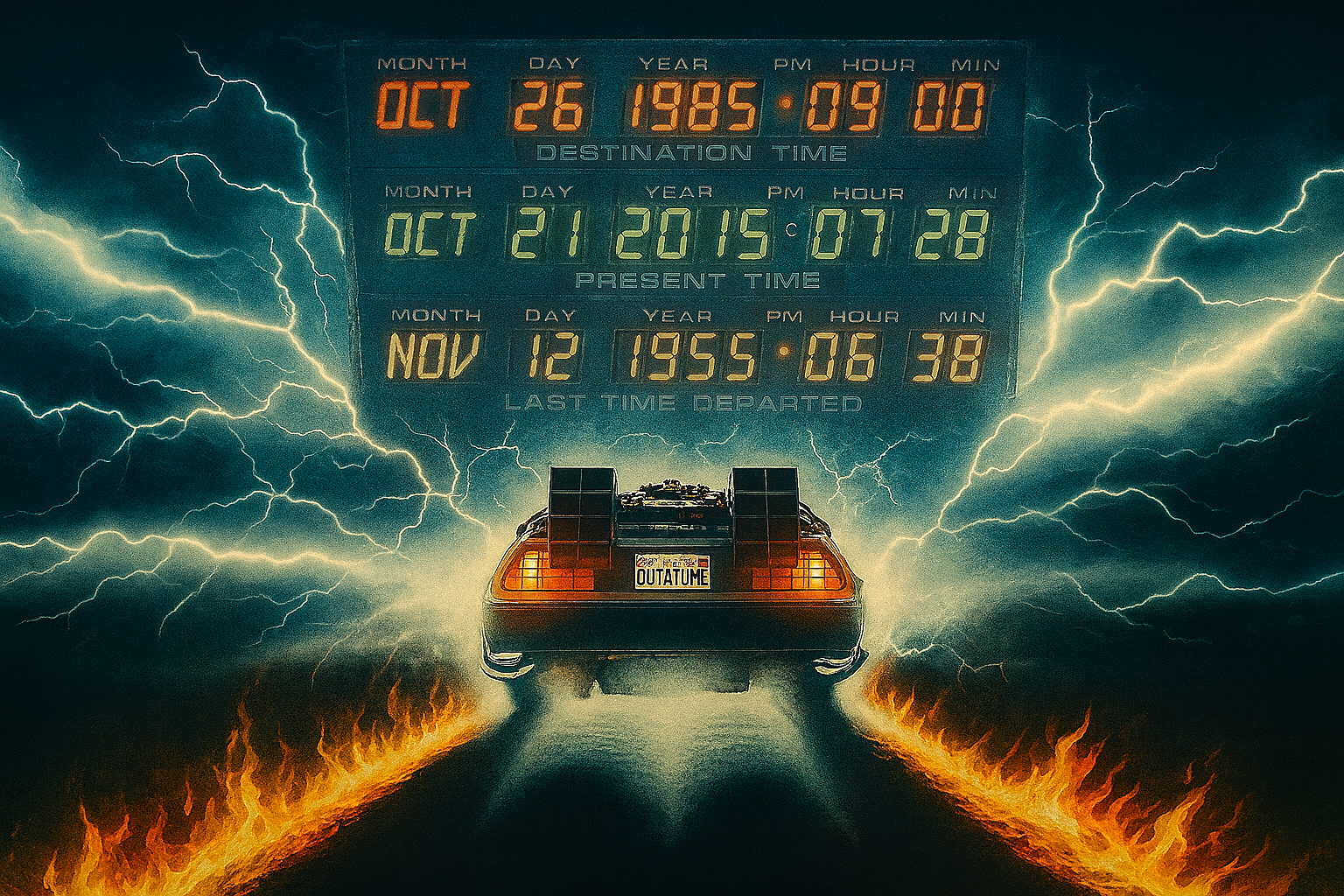 21 de Octubre, día en que se conmemora la saga Regreso al Futuro / #Tintamanchega 21 de Octubre, día en que se conmemora la saga Regreso al Futuro / #Tintamanchega