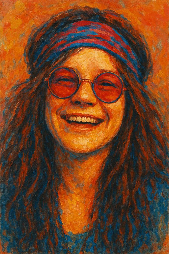Janis Joplin / IA / #Tintamanchega