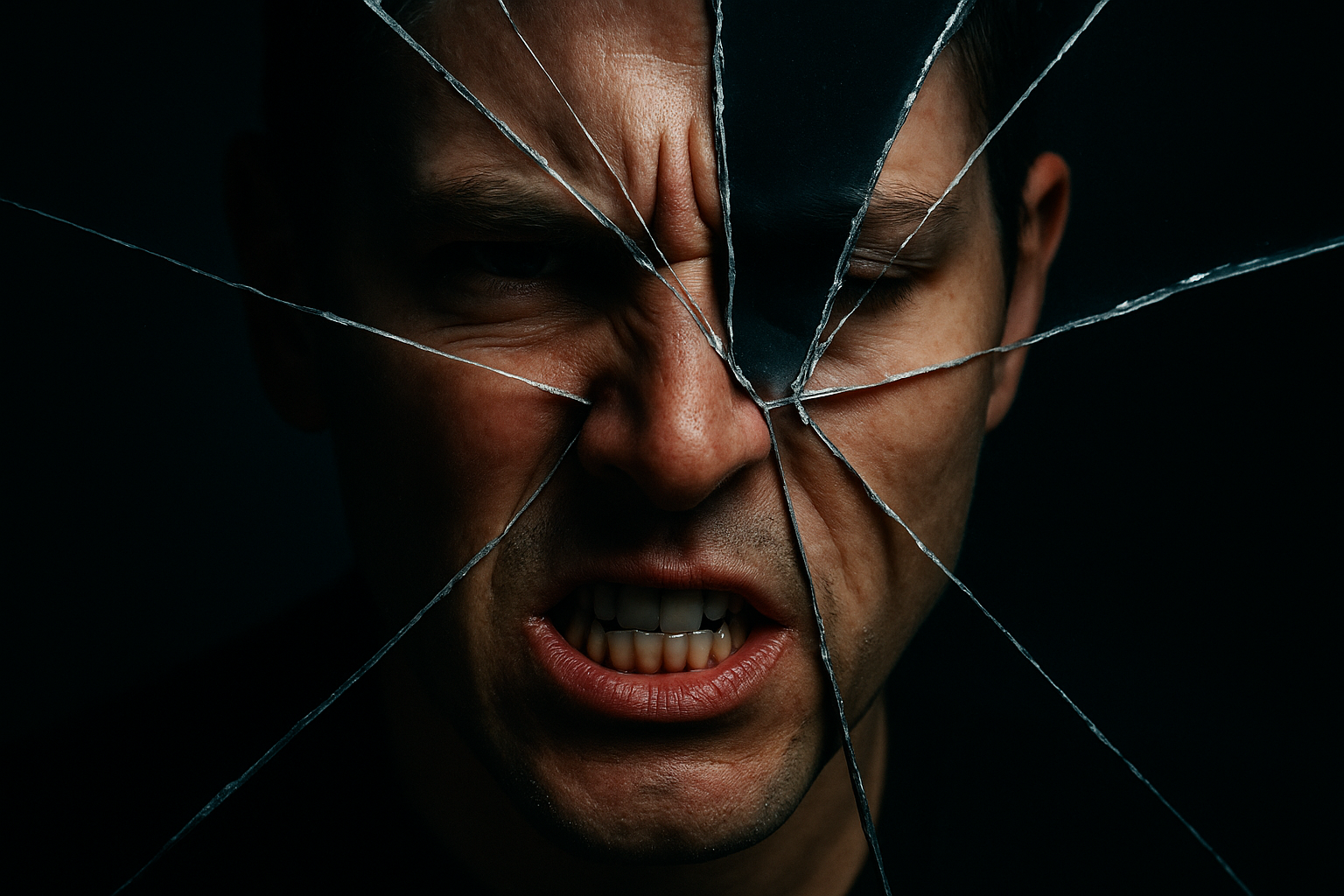 Un rostro fragmentado, una sociedad reflejada: el espejo de la polarización no devuelve rostros, sino heridas / #Tintamanchega