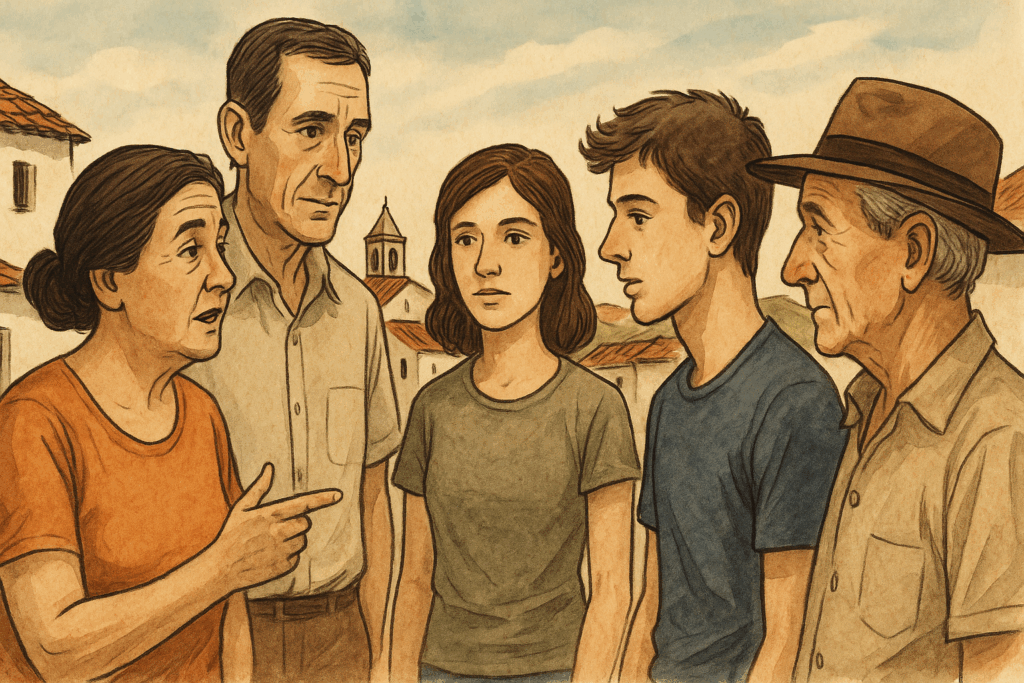 Conversaciones de plaza, donde la memoria aún tiene nombre y apellido / #Tintamanchega