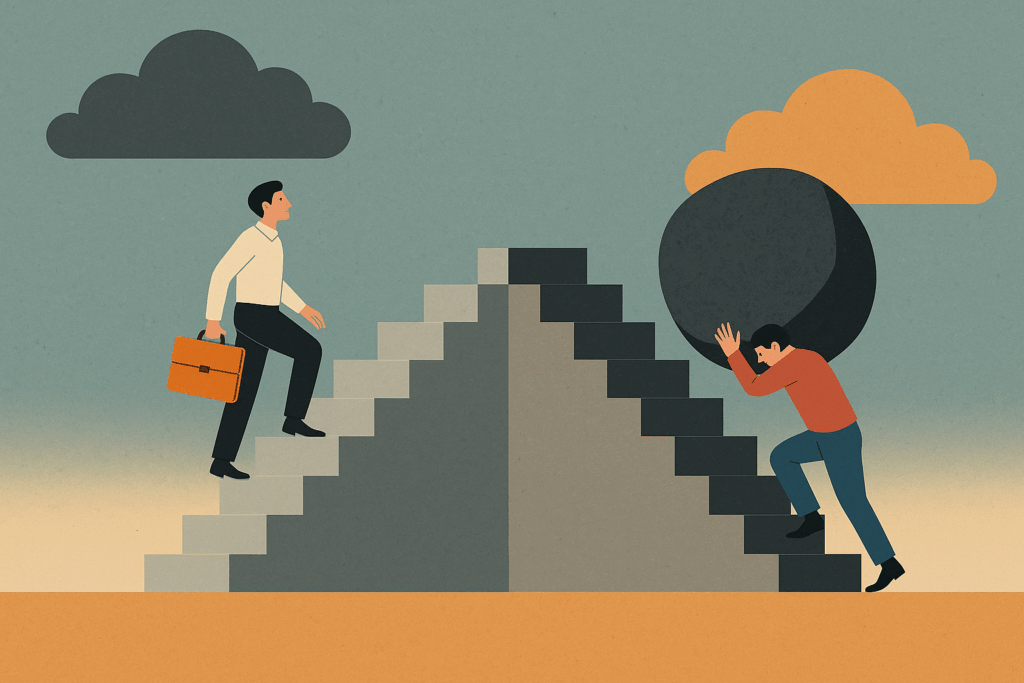 Aunque sean los mismo escalones, los contextos importan / #Tintamanchega