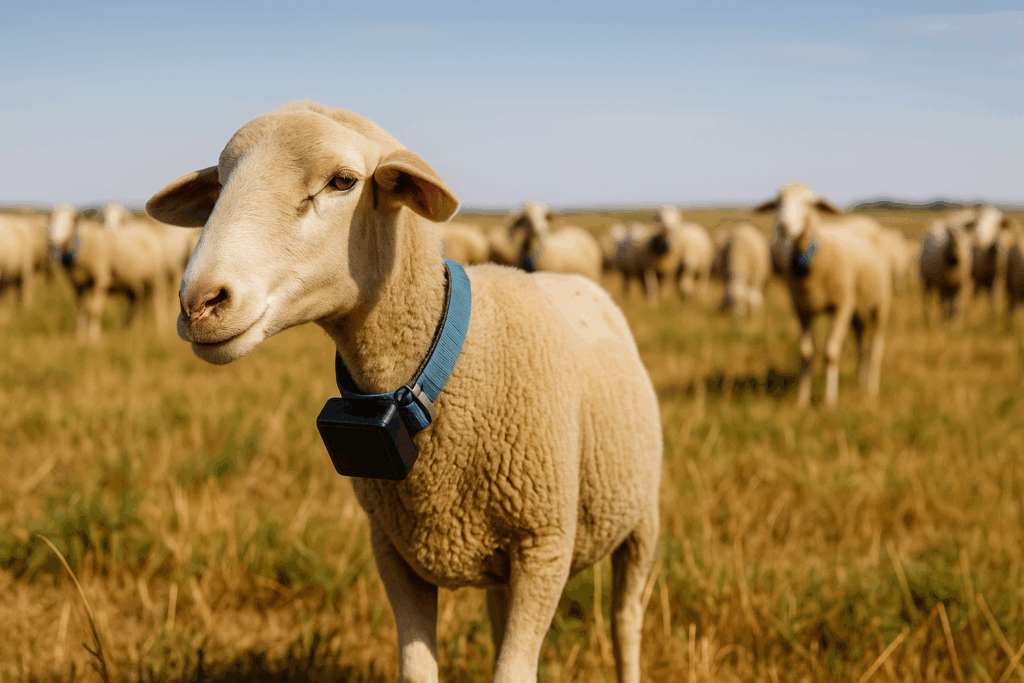 Ovejas con conexión GPS / #Tintamanchega