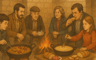 Nota del Día: Cuando el frío reúne a la gente alrededor del fuegoPlatos humildes nacidos del campo, las gachas y las migas manchegas siguen reuniendo a generaciones enteras alrededor de un 'perolo' humeante