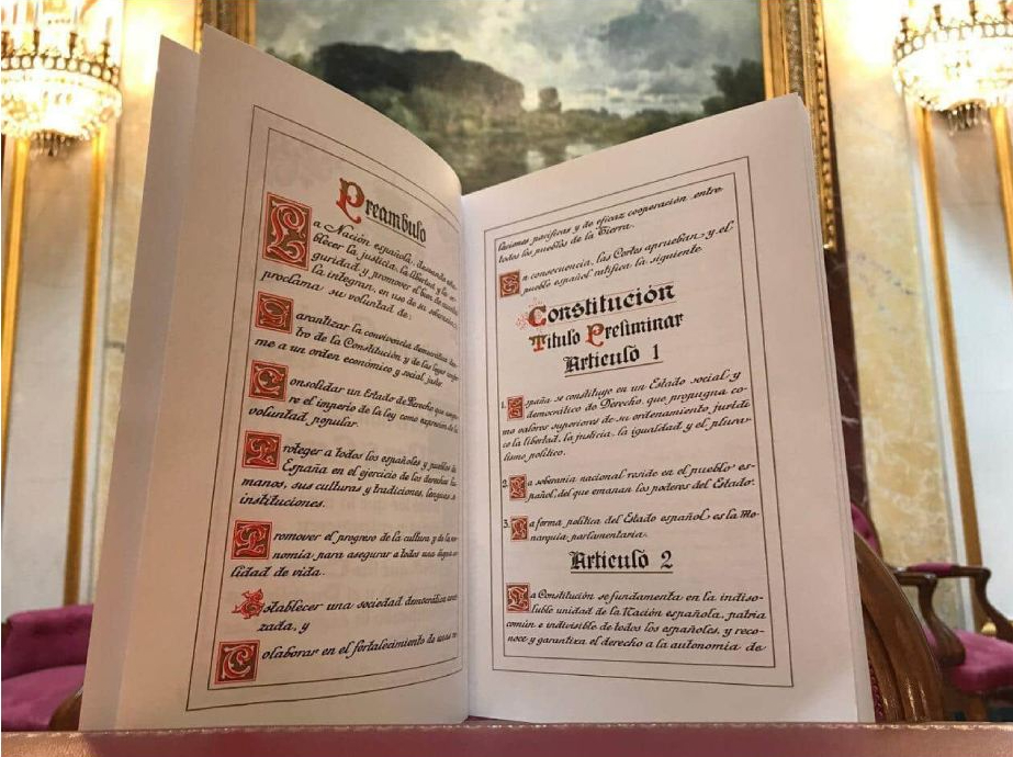 Título Preliminar de la Constitución Española / Congreso de los Diputados Título Preliminar de la Constitución Española / Congreso de los Diputados