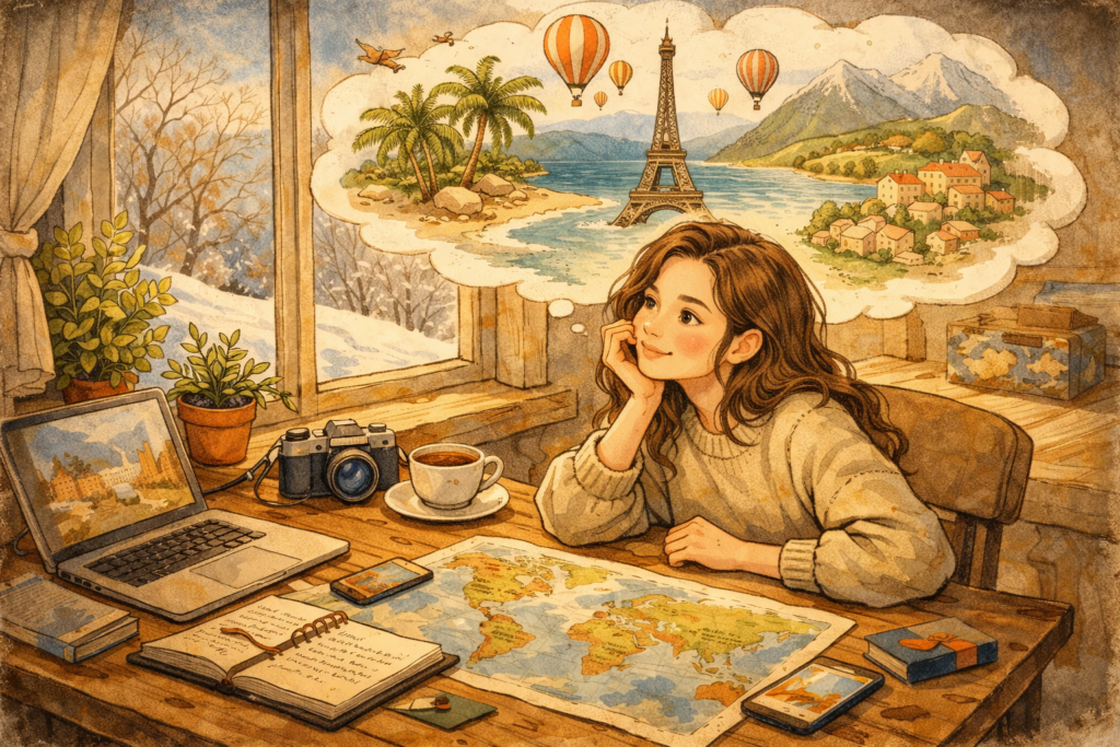 El viaje comienza cuando el tiempo futuro empieza a tener textura / #Tintamanchega