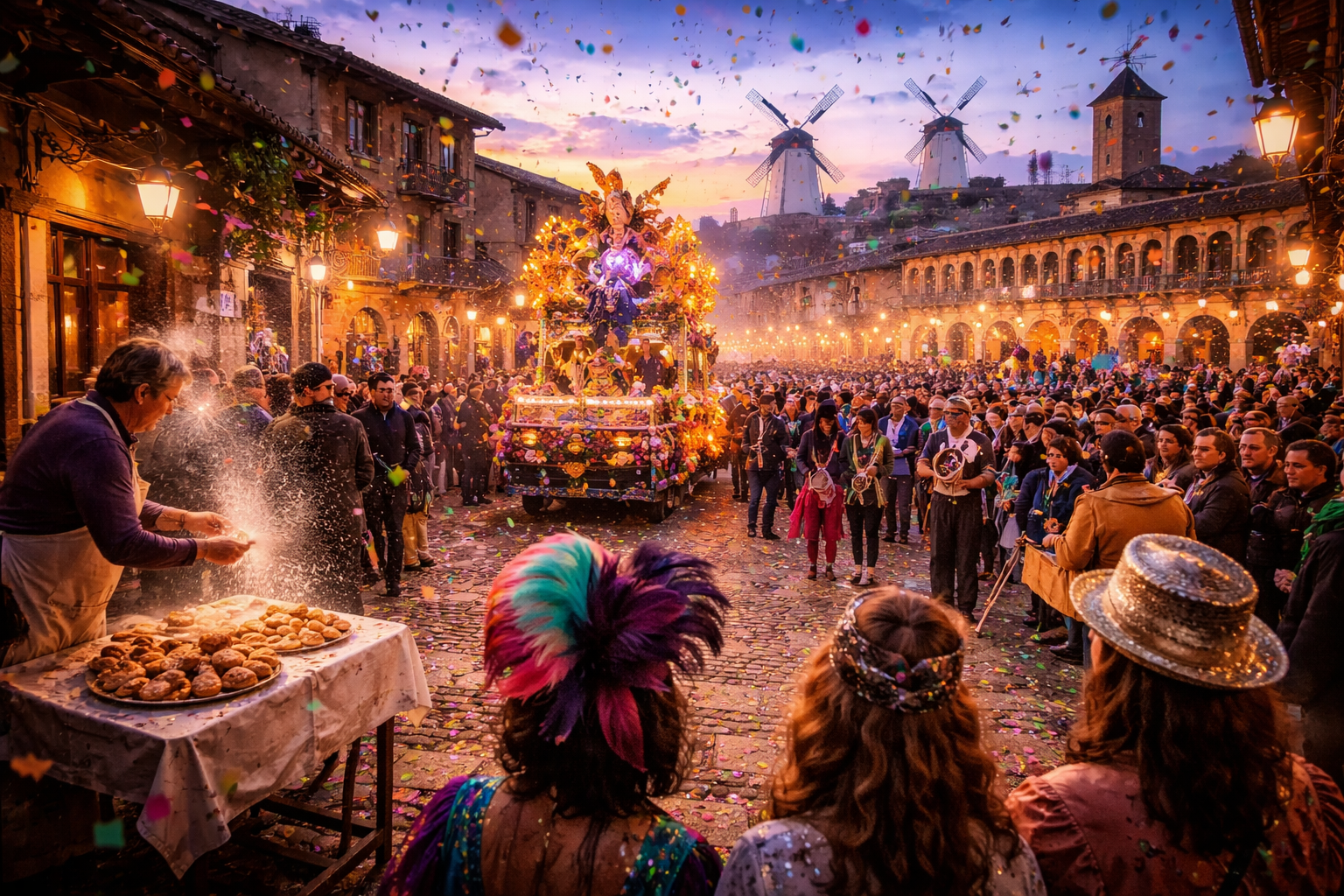 Febrero cambia el rostro de la llanura y reúne a sus pueblos en la calle / #Tintamanchega Febrero cambia el rostro de la llanura y reúne a sus pueblos en la calle / #Tintamanchega