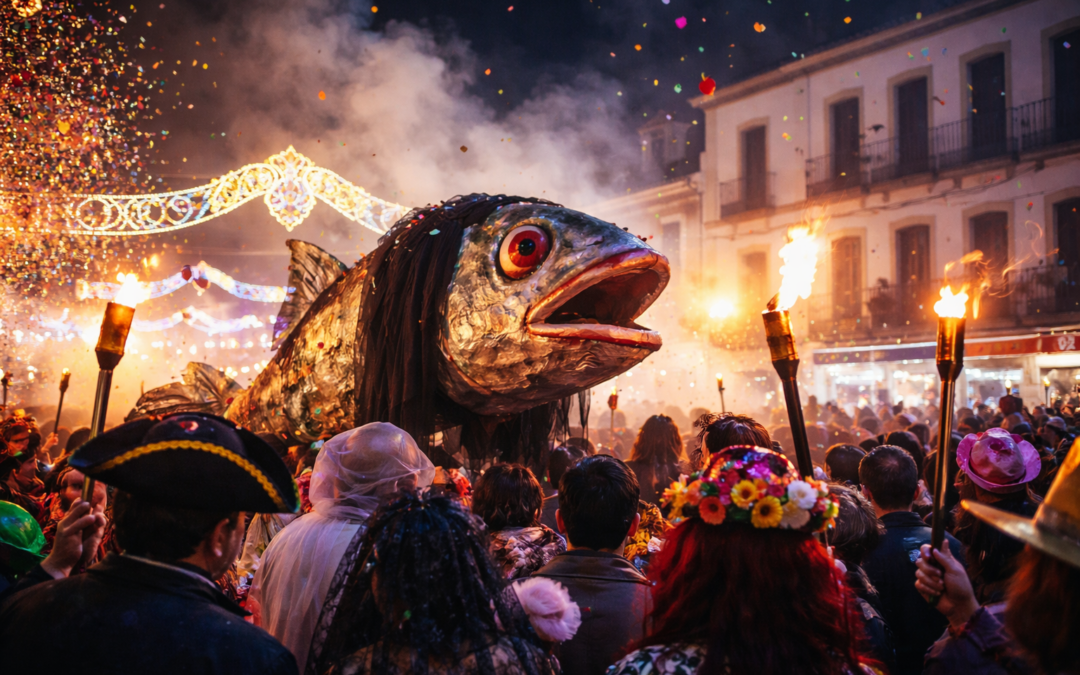 El Entierro de la Sardina y el humo que cierra el CarnavalEl rito que cada Miércoles de Ceniza despide el Carnaval en pueblos y ciudades de la Mancha ciudadrealeña