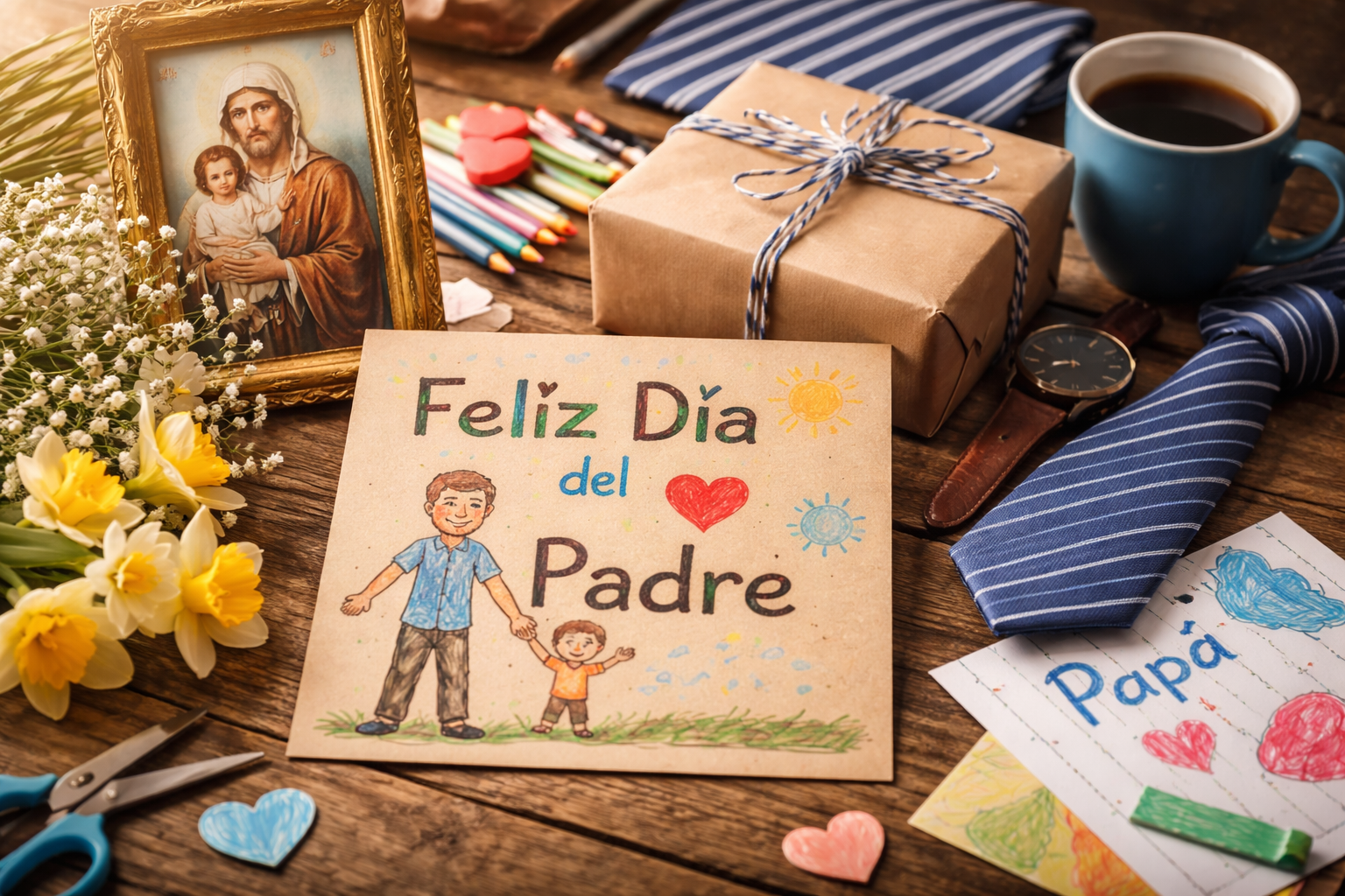 Entre dibujos y regalos, la tradición sigue viva en las familias / #Tintamanchega