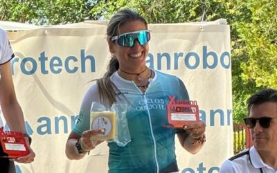 Marta Francés: Caer, levantarse y volver a subir al podioLa deportista paralímpica de Puertollano logró el tercer puesto en La Cerezo pese a sufrir una caída