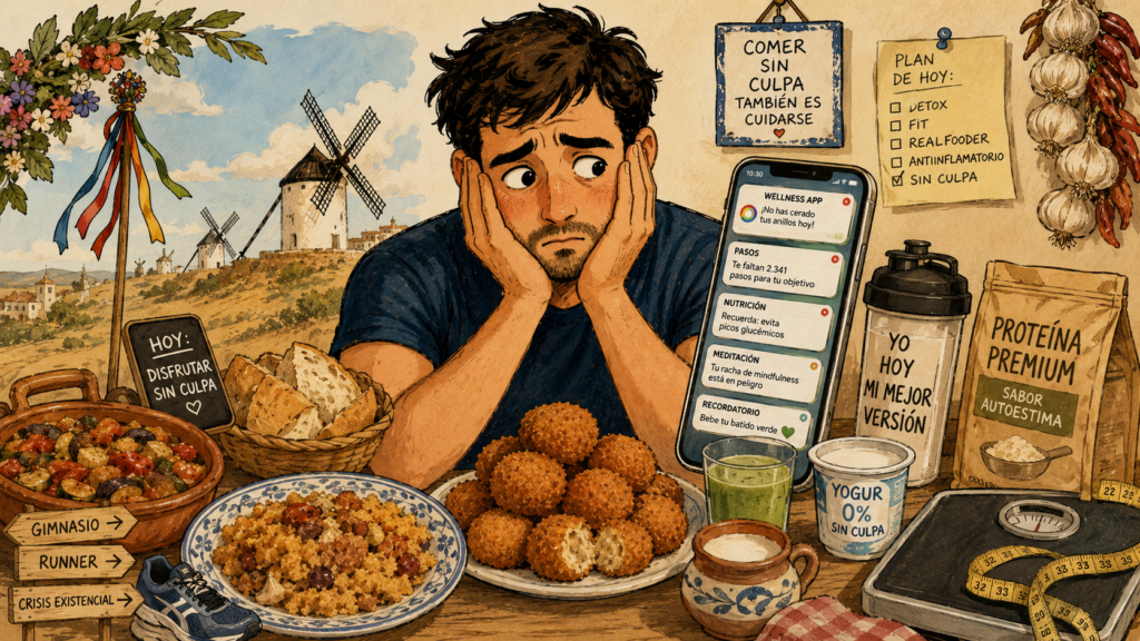 Quizá el acto más revolucionario de 2026 sea comerse una croqueta sin pedir perdón después / #Tintamanchega