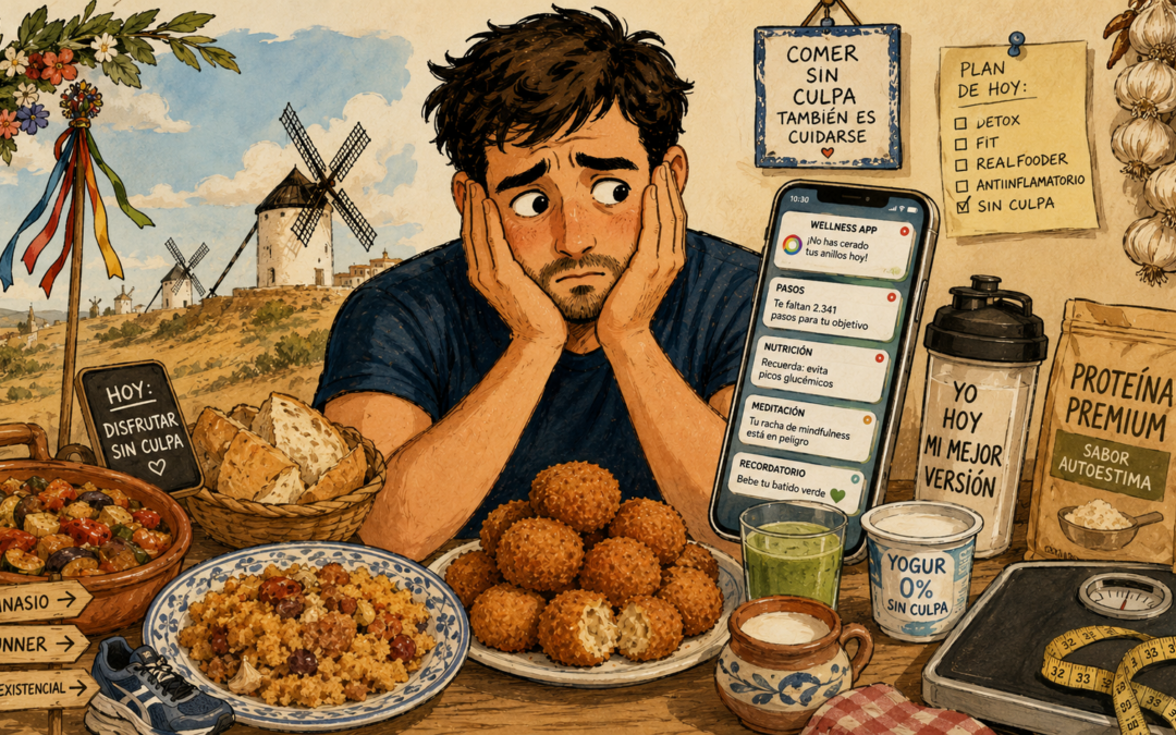 Nota del Día: La croqueta bajo sospechaEl gran logro: Que comer una croqueta parezca un dilema moral con efectos secundarios