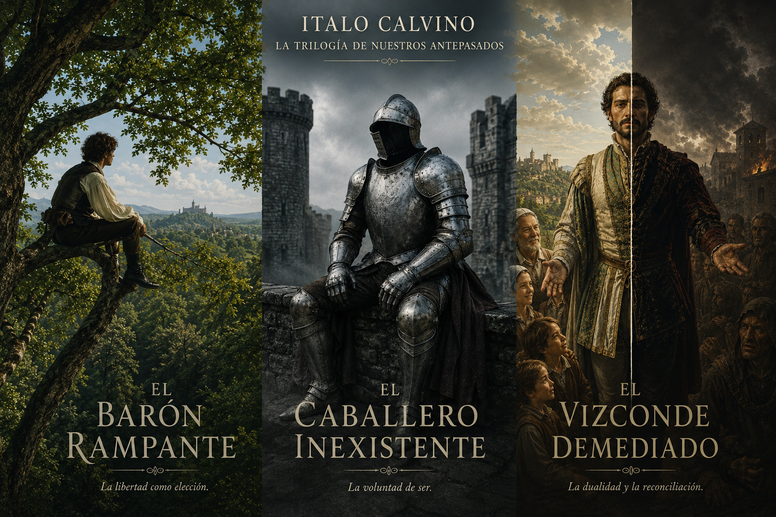 Italo Calvino y su trilogía «Nuestros antepasados» / C. Cervantes Italo Calvino y su trilogía «Nuestros antepasados» / C. Cervantes