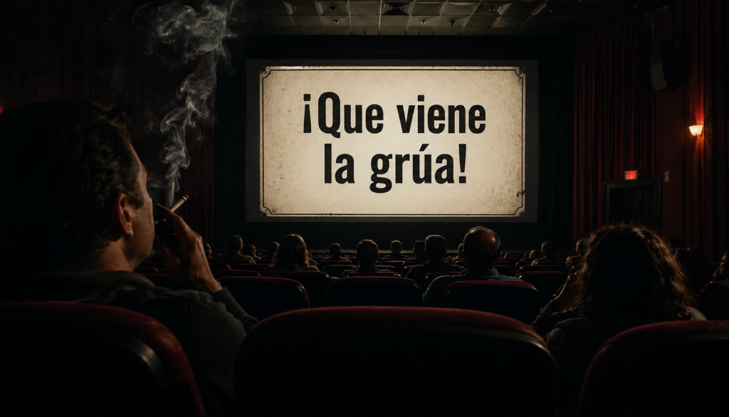 ¡Que viene la grúa!