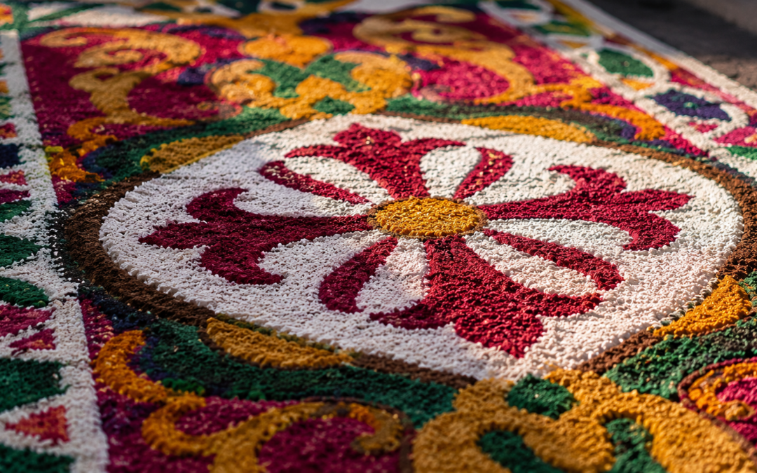 El Corpus Christi en la provincia de Ciudad RealDanzantes, órdenes militares y alfombras de serrín que sobreviven al paso del tiempo
