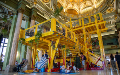 Un refugio contra el verano: Cultura, juego y descanso en el corazón de MadridEl Refugio Climático del Círculo de Bellas Artes vuelve este verano con zonas de descanso, juegos, pensamiento, cultura y una arquitectura pensada para habitar el calor