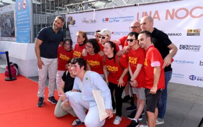 La Paz convierte la semifinal de España en una noche de ilusión para sus pacientesEl hospital madrileño instaló una pantalla gigante para seguir el partido ante Francia dentro de su programa de humanización, acompañado de cine, actividades y la presentación de Haciendo Amigos