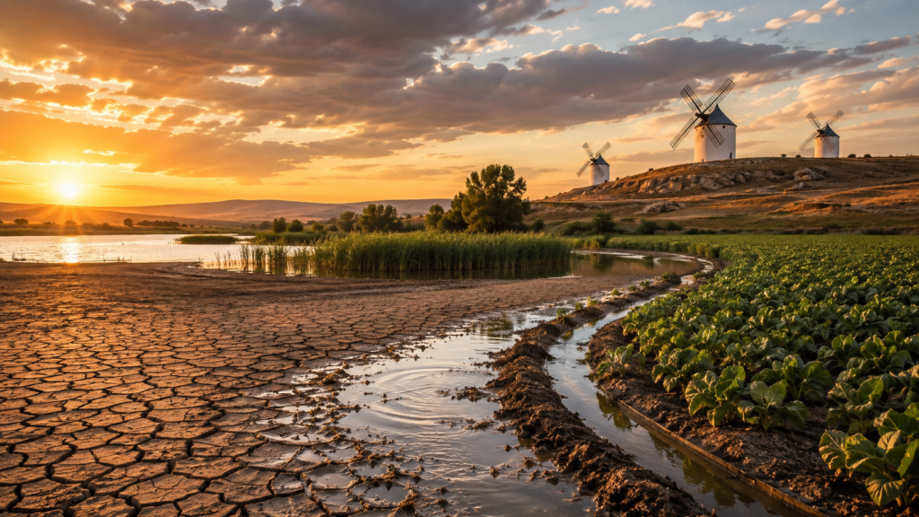 Agua, agricultura y sequía: El difícil equilibrio de Castilla-La Mancha / #Tintamanchega