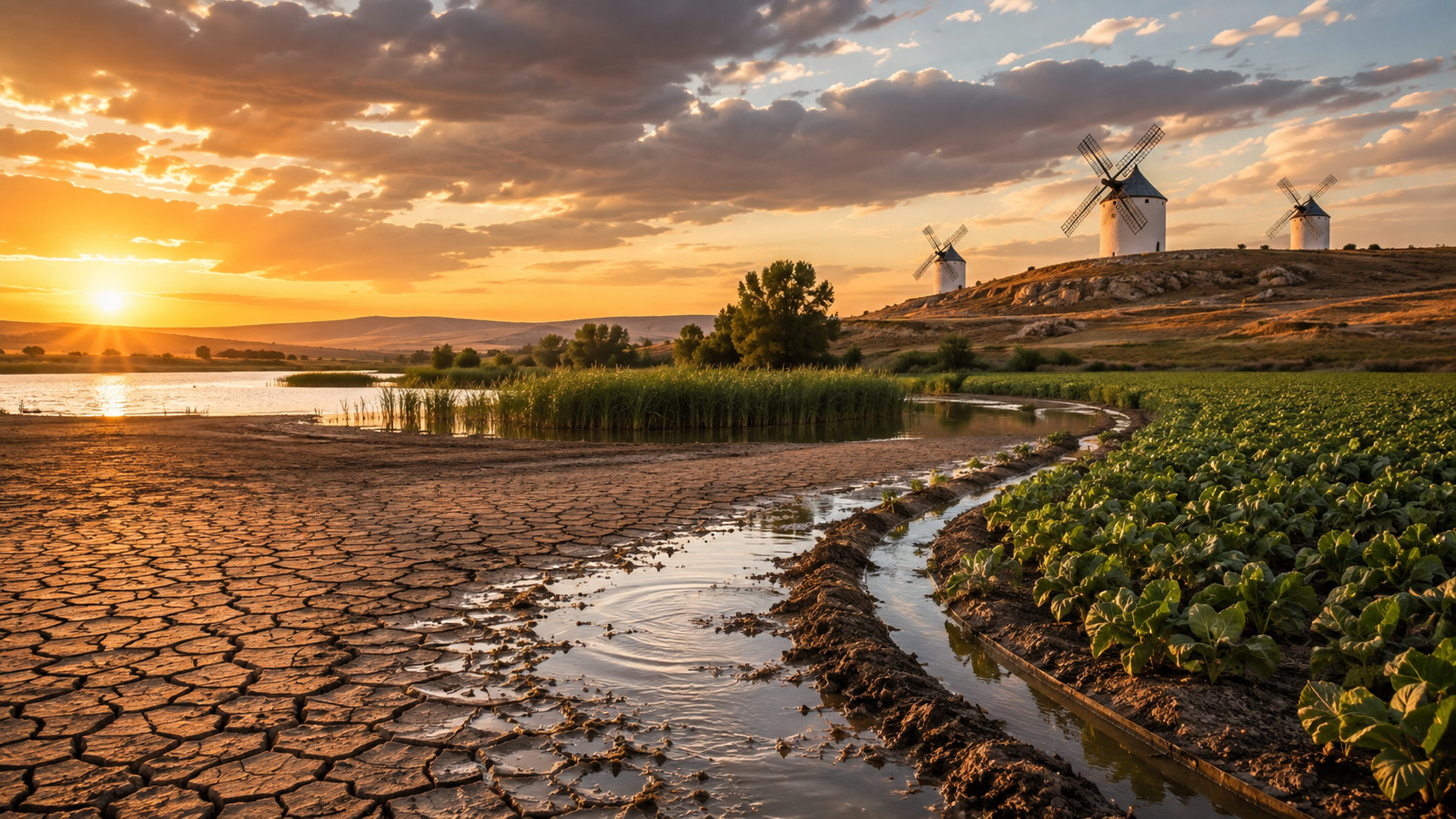 Agua, agricultura y sequía: El difícil equilibrio de Castilla-La Mancha / #Tintamanchega