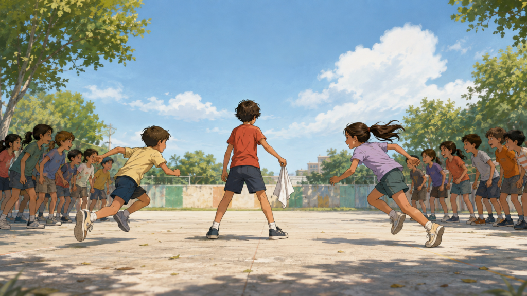 El juego del pañuelo / #Tintamanchega