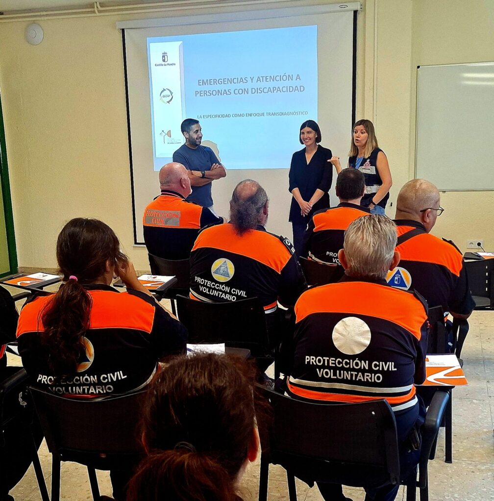 Curso en emergencias y atención a personas con discapacidad / Delegación provincial JCCM