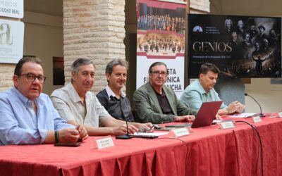 Ciudad Real | La OFMAN presenta su XIX temporada con Haydn, Bach, Verdi, Händel y DonizettiLa programación, bajo el lema ‘Genios’, incluirá también los tradicionales conciertos de Navidad y Año Nuevo y la Gran Gala de la Zarzuela