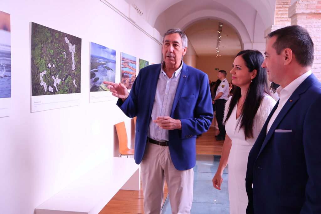 Visita del delegado provincial de Educación, Cultura y Deportes, José Caro a la exposición / JCCM