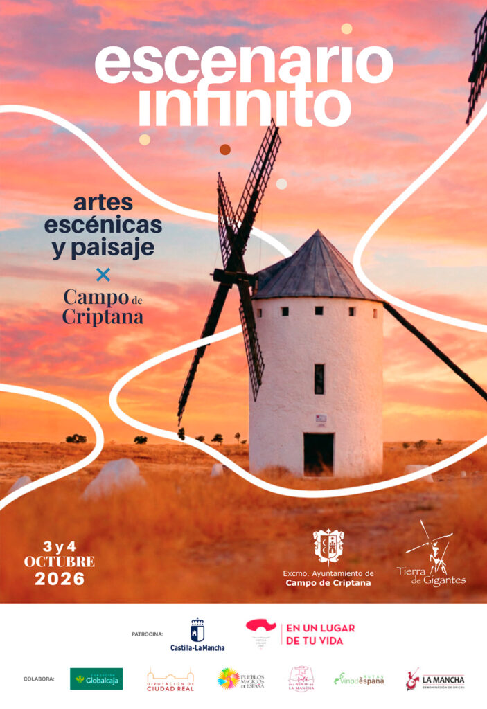 Cartel de ‘Escenario Infinito’ / Ayto. Campo de Criptana