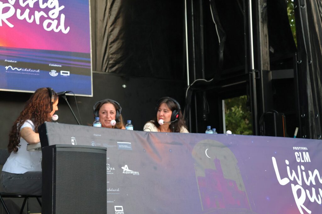 Blanca Fernández en Living Rural CLM en Castellar / JCCM