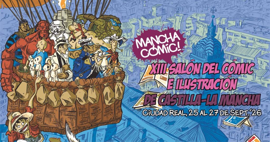 Cartel Manchacómic 2026 / Ayto. Ciudad Real