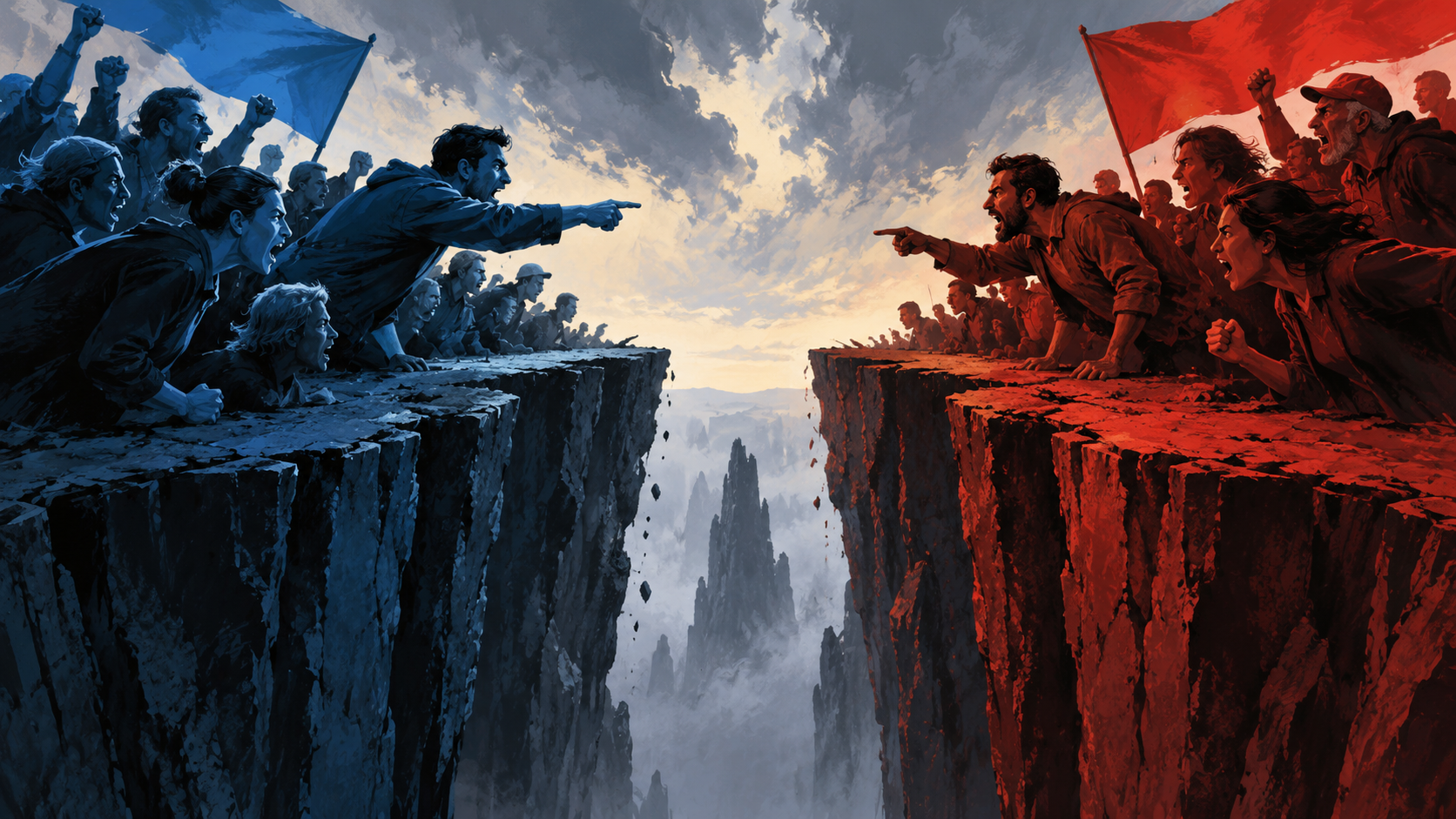 La política convierte la distancia ideológica en una frontera cada vez más emocional / #Tintamanchega La política convierte la distancia ideológica en una frontera cada vez más emocional / #Tintamanchega