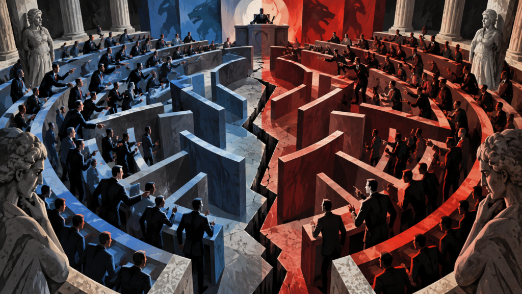 El antagonismo simplifica el debate El antagonismo simplifica el debate y ordena la política en bloques enfrentados / #Tintamanchega
