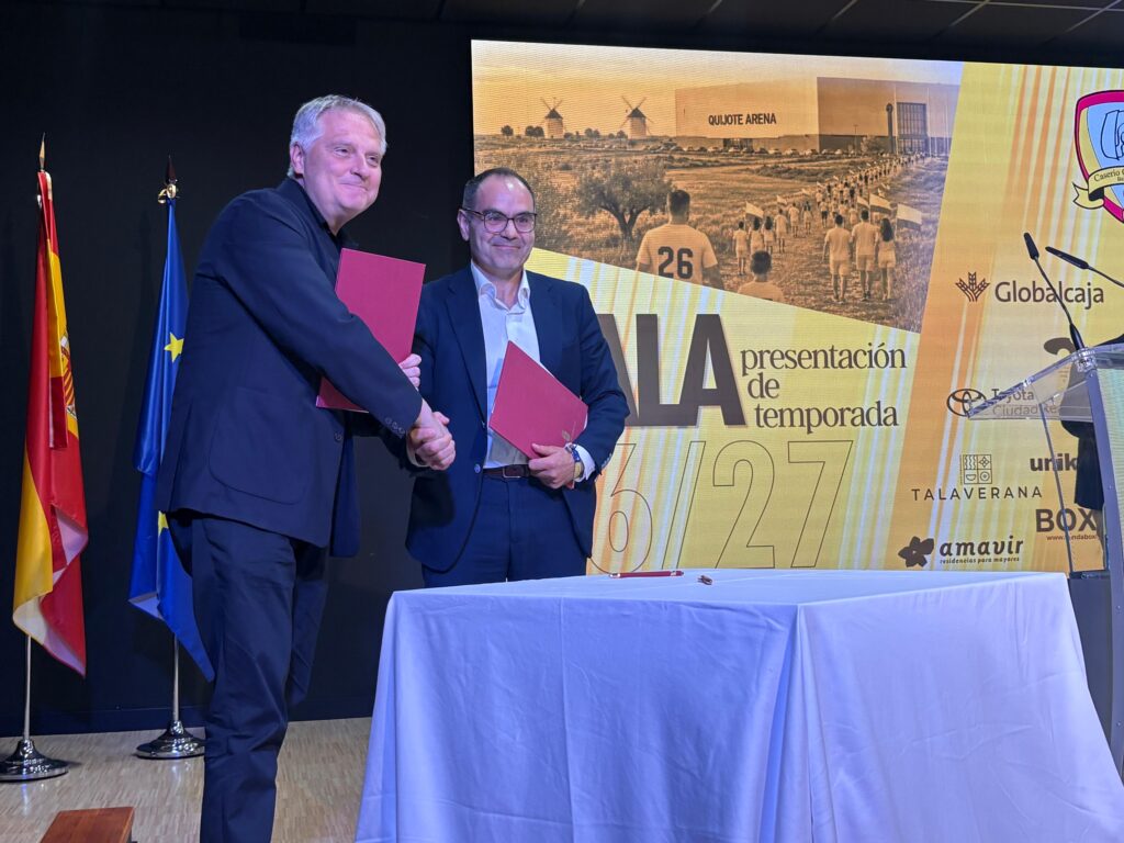 El Ayuntamiento renueva su apoyo al BM Caserío con 220.000 euros / Ayto. Ciudad Real