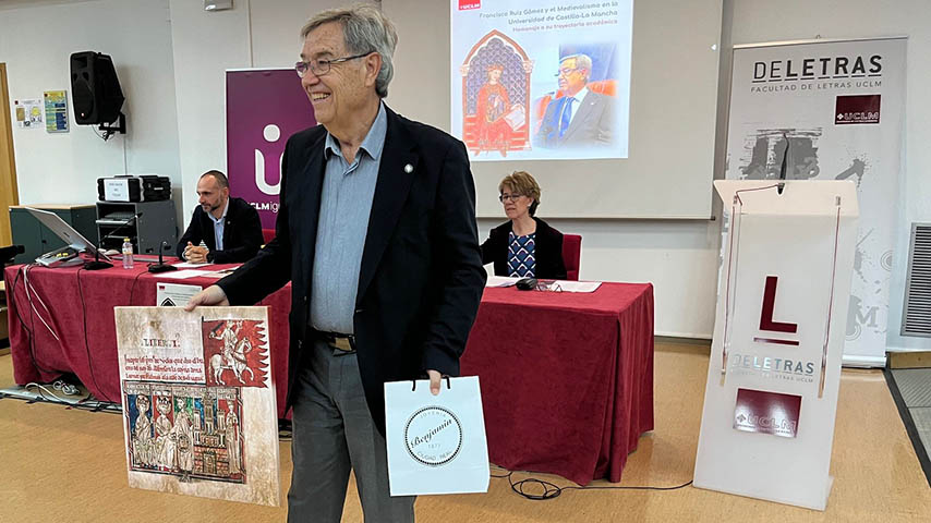 Francisco Ruiz Gómez, catedrático emérito de la Universidad de Castilla-La Mancha / UCLM