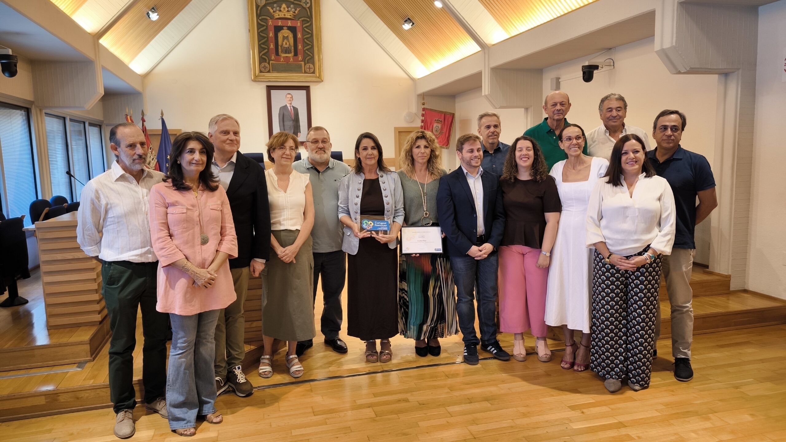 Ciudad Real recibe el sello de turismo familiar / Ayto. Ciudad Real Ciudad Real recibe el sello de turismo familiar / Ayto. Ciudad Real