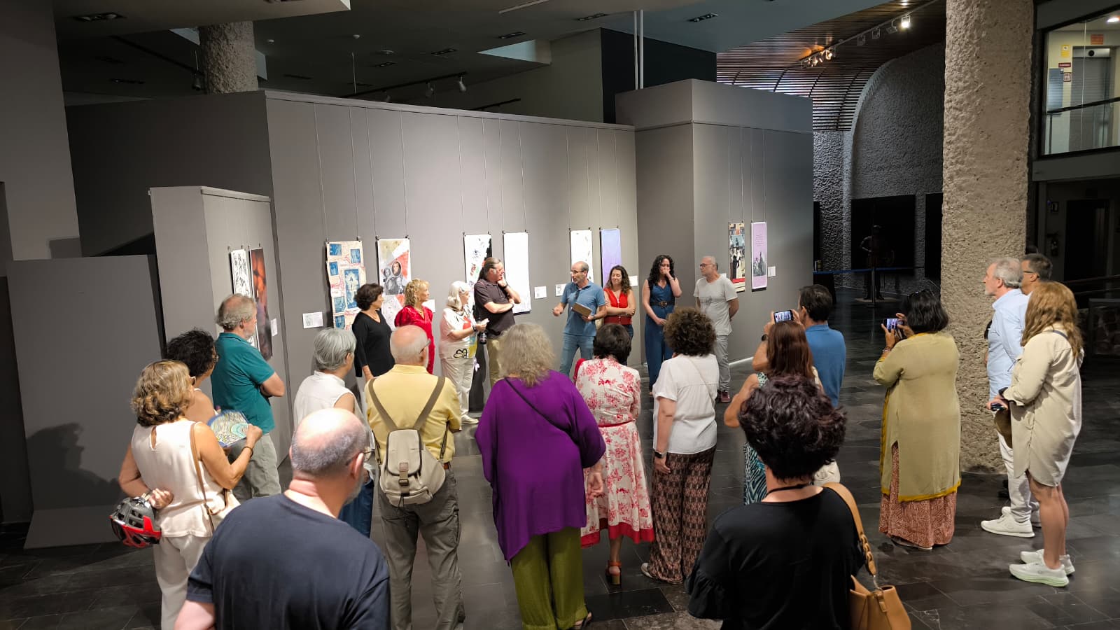 Visita a la exposición en el Museo del Quijote / Ayto. Ciudad Real