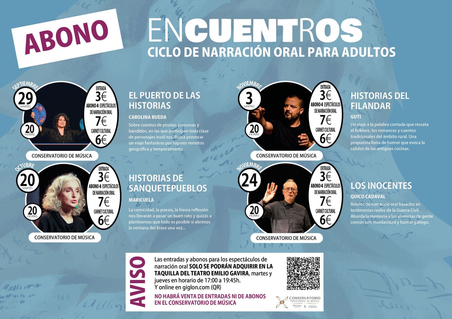 El ciclo enCUENTrOS / Ayto. Alcázar de San Juan El ciclo enCUENTrOS / Ayto. Alcázar de San Juan