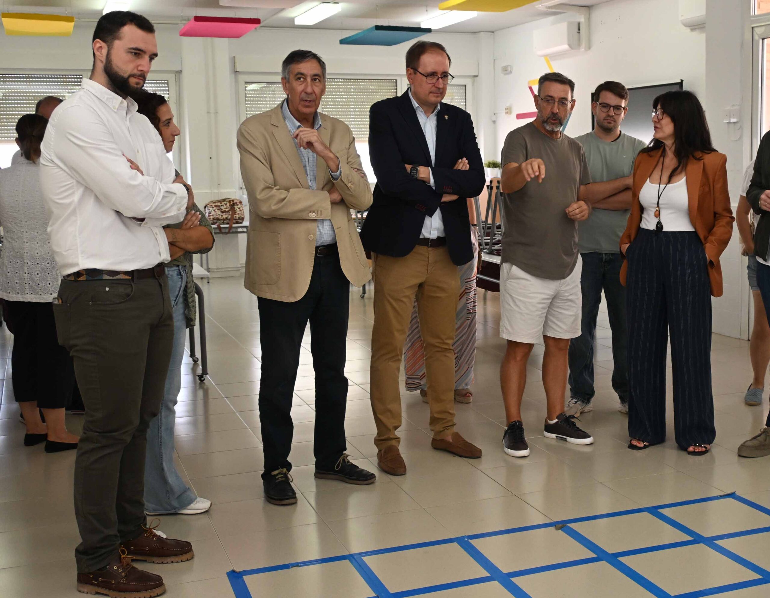 Visita de la corporación al CEIP Benito Pérez Galdós / Ayto. Miguelturra