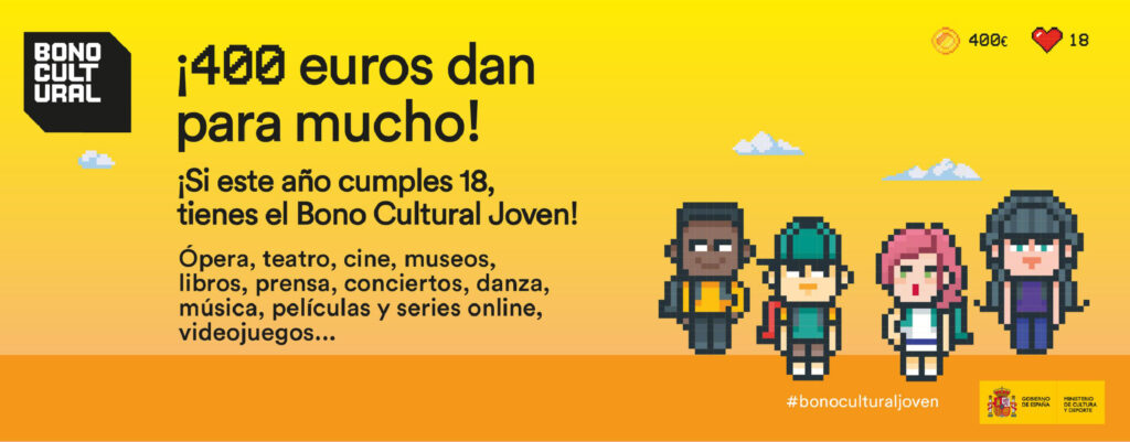 Bono Cultural Joven / Gobierno de España