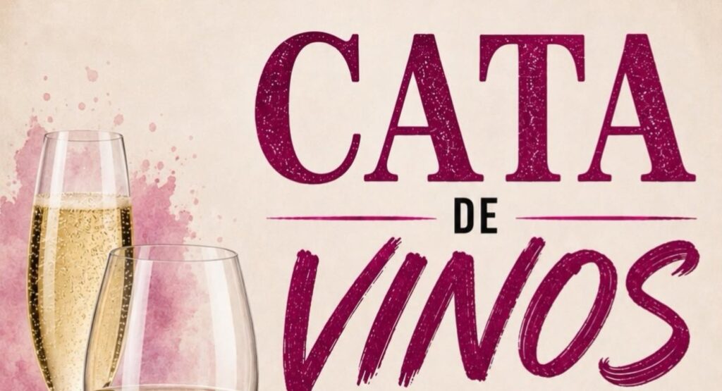 Detalle del cartel de la Cata de Vinos / Ayto. Miguelturra