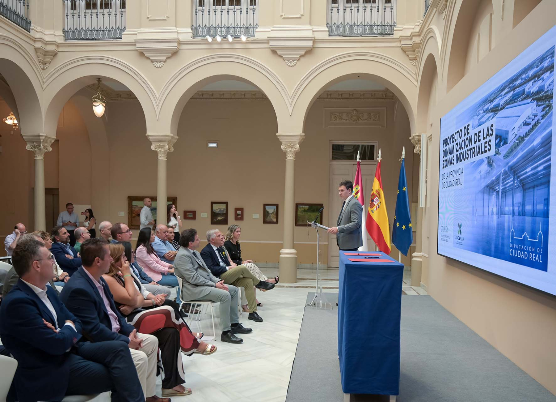 La Diputación de Ciudad Real impulsa con 60.000 euros un diagnóstico de las áreas industriales que realiza ZINCAMAN para favorecer nuevas inversiones / Diputación Provincial de Ciudad Real La Diputación de Ciudad Real impulsa con 60.000 euros un diagnóstico de las áreas industriales que realiza ZINCAMAN para favorecer nuevas inversiones / Diputación Provincial de Ciudad Real