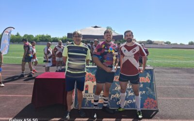 Rugby | Arlequines y Gigantes celebran la sexta edición del Torneo de Rugby de Ferias y Fiestas de MiguelturraLa cita volvió a enfrentar al conjunto local con el equipo de Alcázar de San Juan en una jornada marcada por la deportividad y la convivencia entre dos clubes que compiten juntos en liga federada