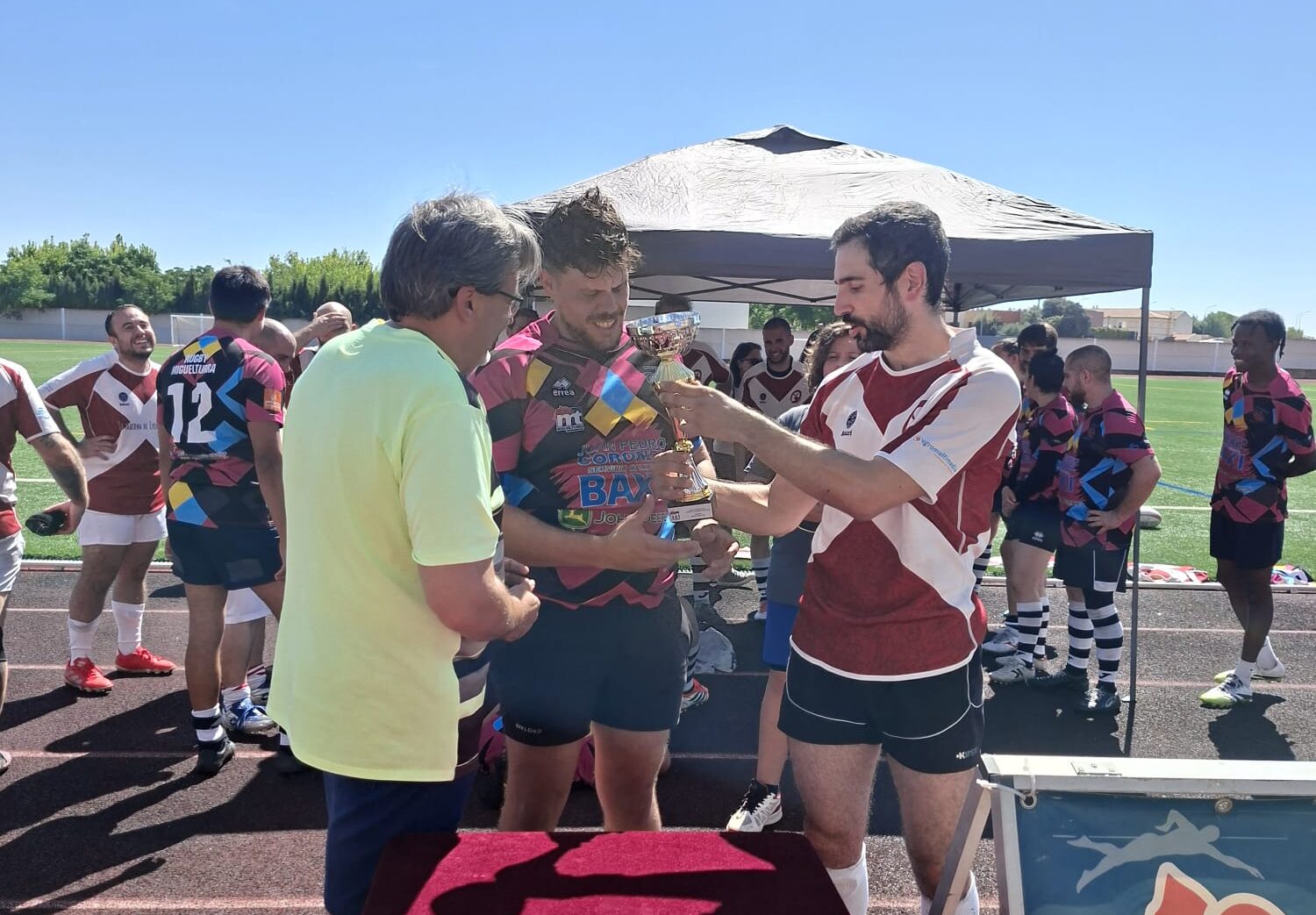 Arlequines y Gigantes celebran la sexta edición del Torneo de Rugby de Ferias / Ayto. Miguelturra